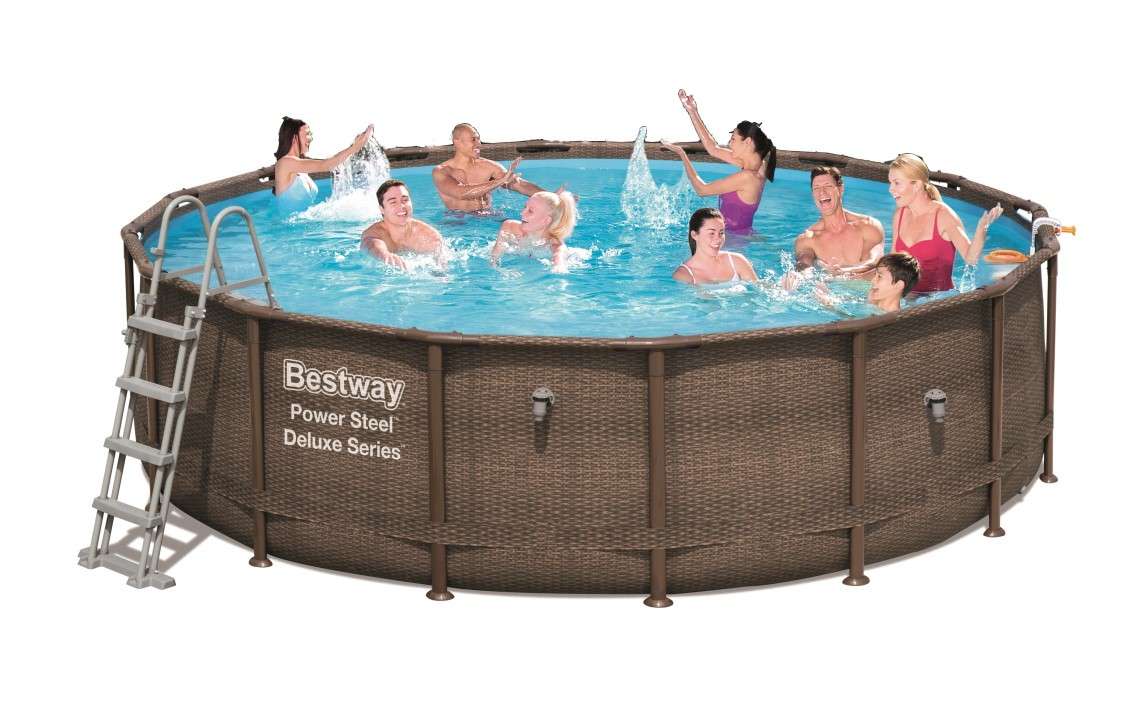 bestway pool 549x274x122 rattan